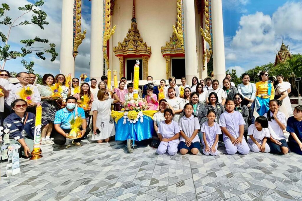CR3 Thailand joining the 2026 Candle Offering Procession in Rayong